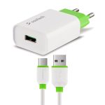 Soultech 2A Type-C Comfort Fast Seyahat Şarjı + Usb Kablo