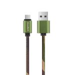 Soultech 2A Micro Army Metal Platinum Data Kablo Kamuflaj