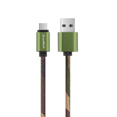 Soultech 2A Micro Army Metal Platinum Data Kablo Kamuflaj