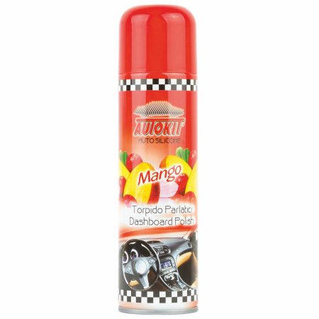 AUTOKIT TORPİDO PARLATICI MANGO KOKULU OTO SİLİKONU 220 ML