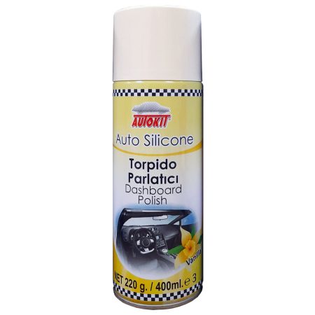 AUTOKIT AUTO SILICONE TORPİDO PARLATICI / DASHBOARD POLISH “VANILLA” 400 ML