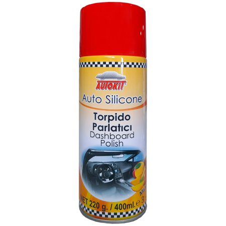 AUTOKIT AUTO SILICONE TORPİDO PARLATICI / DASHBOARD POLISH “MANGO” 400 ML