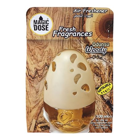 DEKORATİF KÜRE KOKU 100 ML. ODUNSU