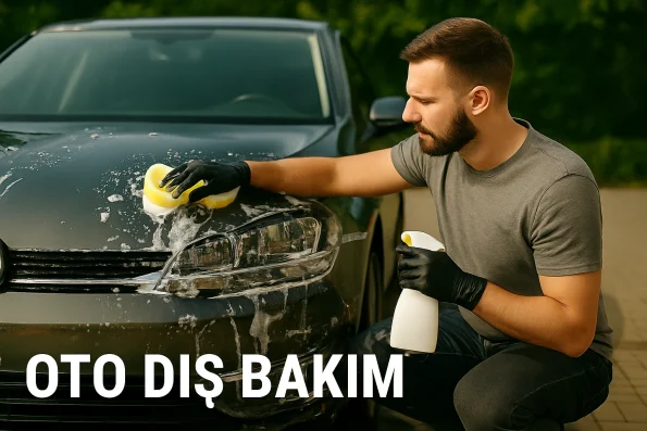 Araç oto dış bakım afiş görseli