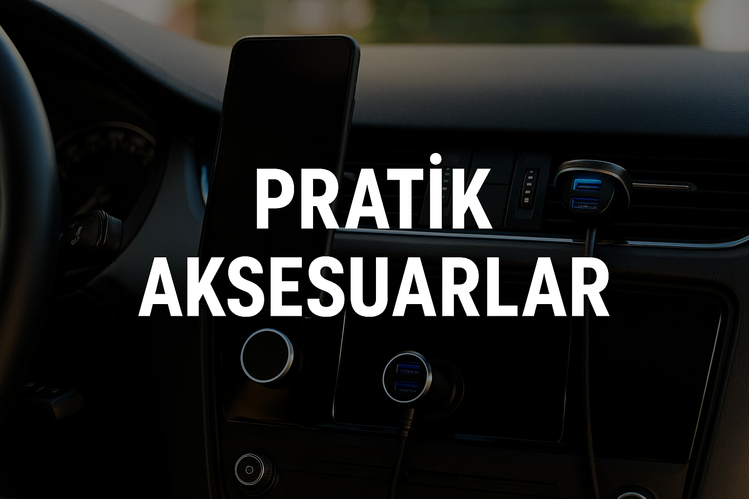 Pratik akseusarlar için oluşturulmuş afiş görseli